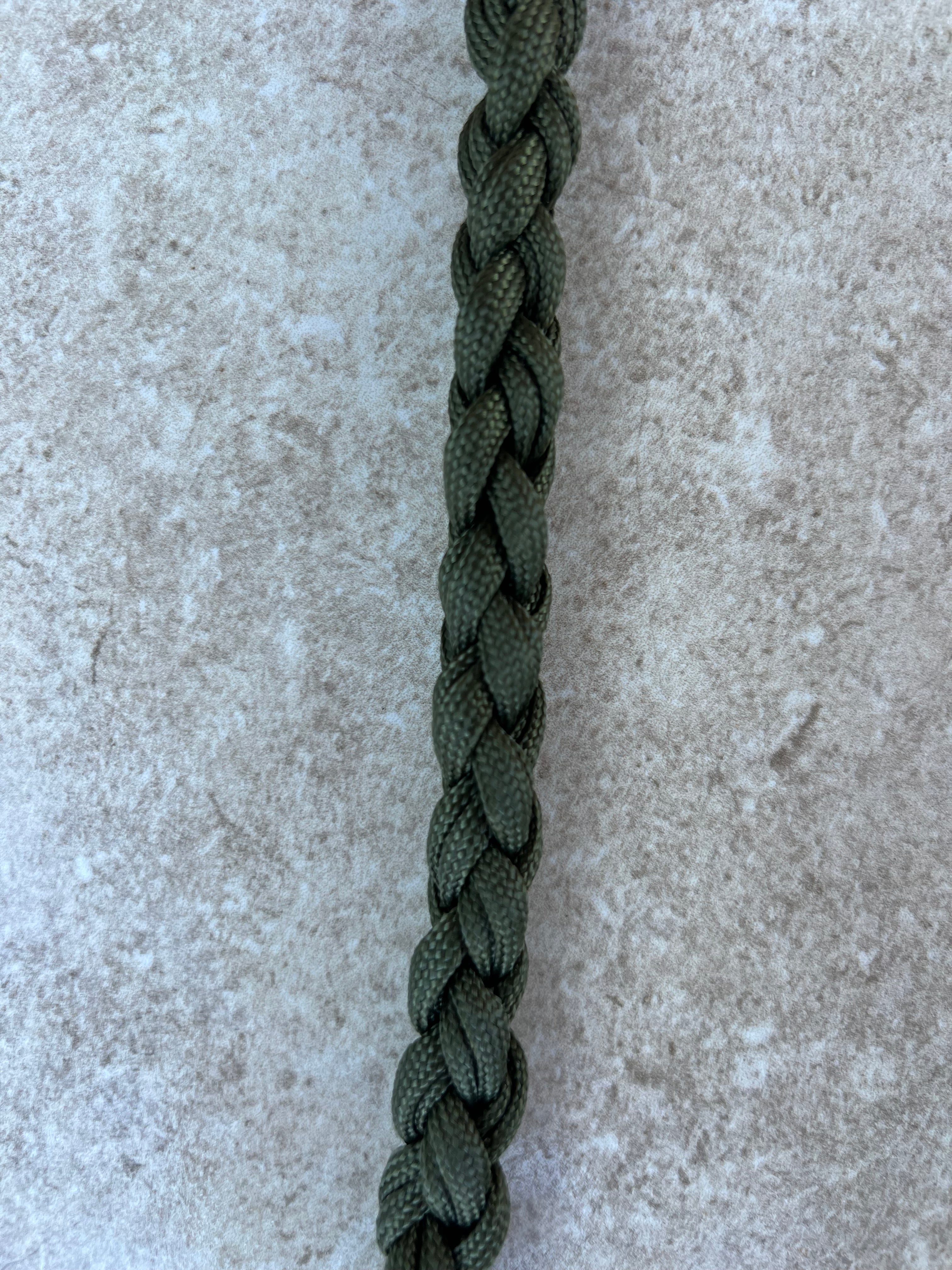 Paracord Hundeleine - Oliv